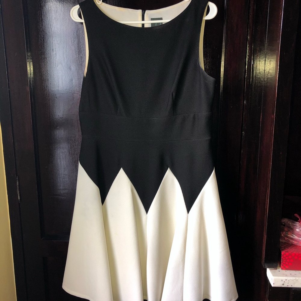 Black and White Dress